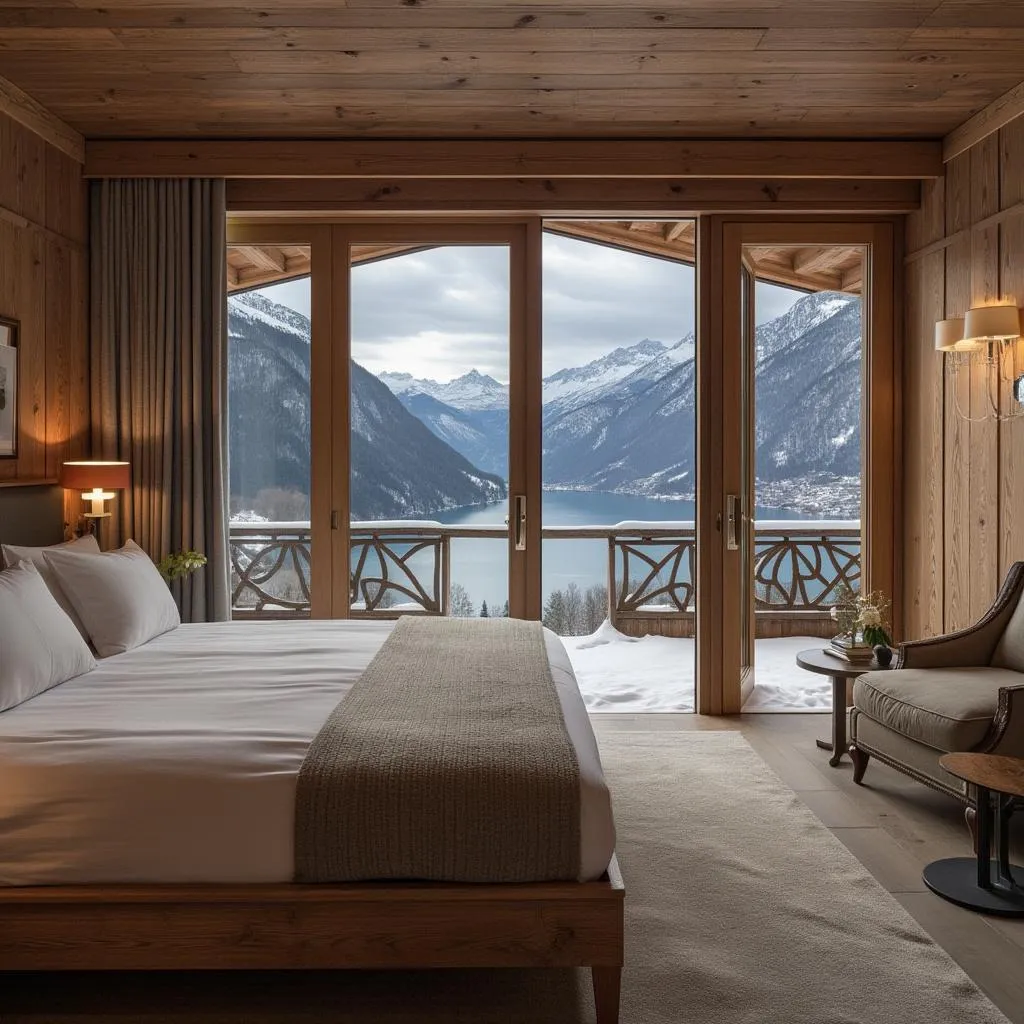Suite Alpina Premium con vista al lago